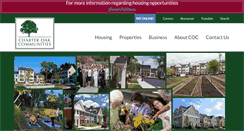 Desktop Screenshot of charteroakcommunities.org